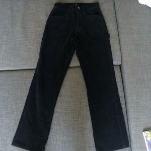 Dark Navy Blue Corduroy Brandy Melville Pants